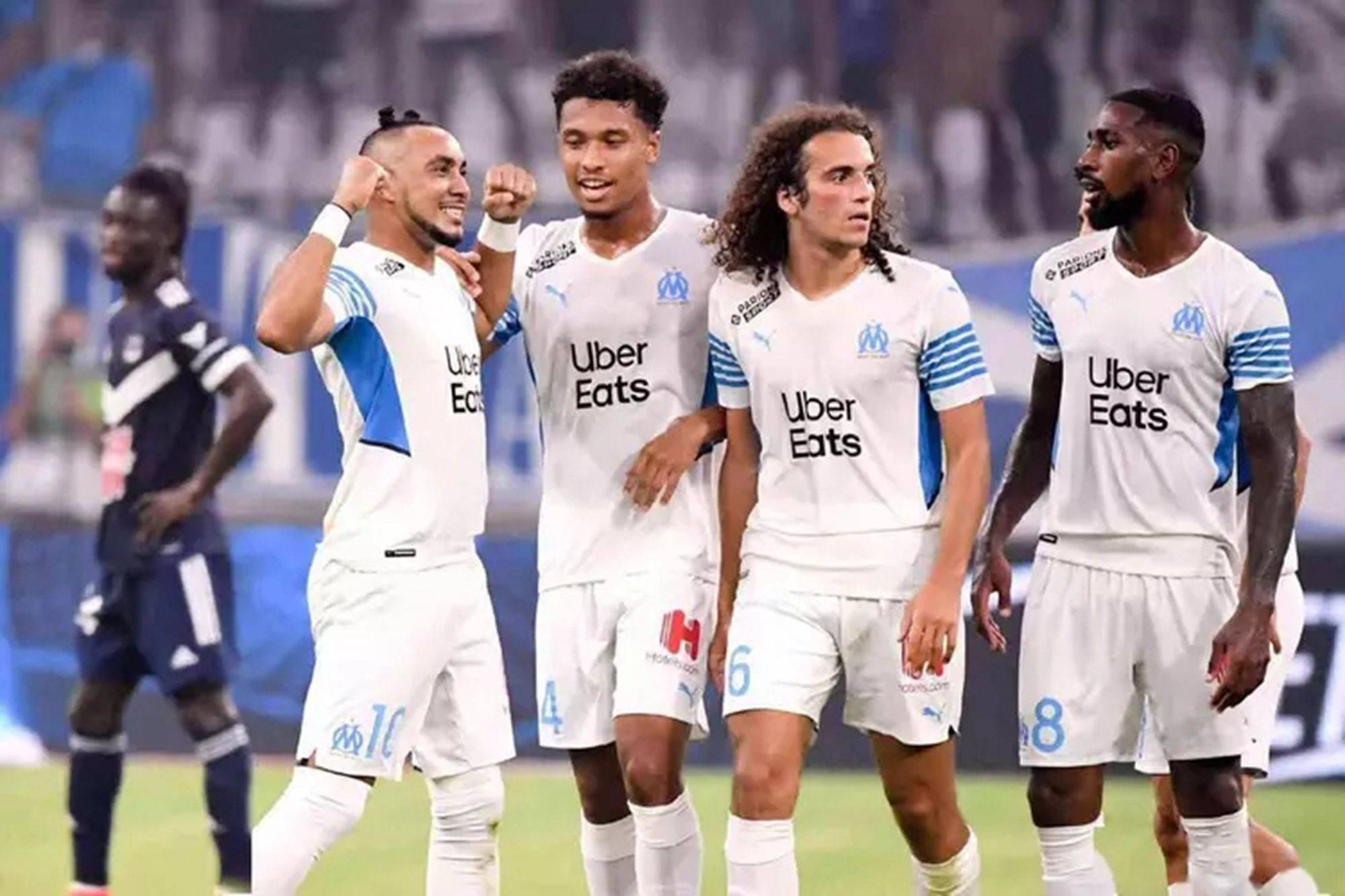 包含马赛队在近期一场大比赛中赢得胜利，展现出强大实力的词条