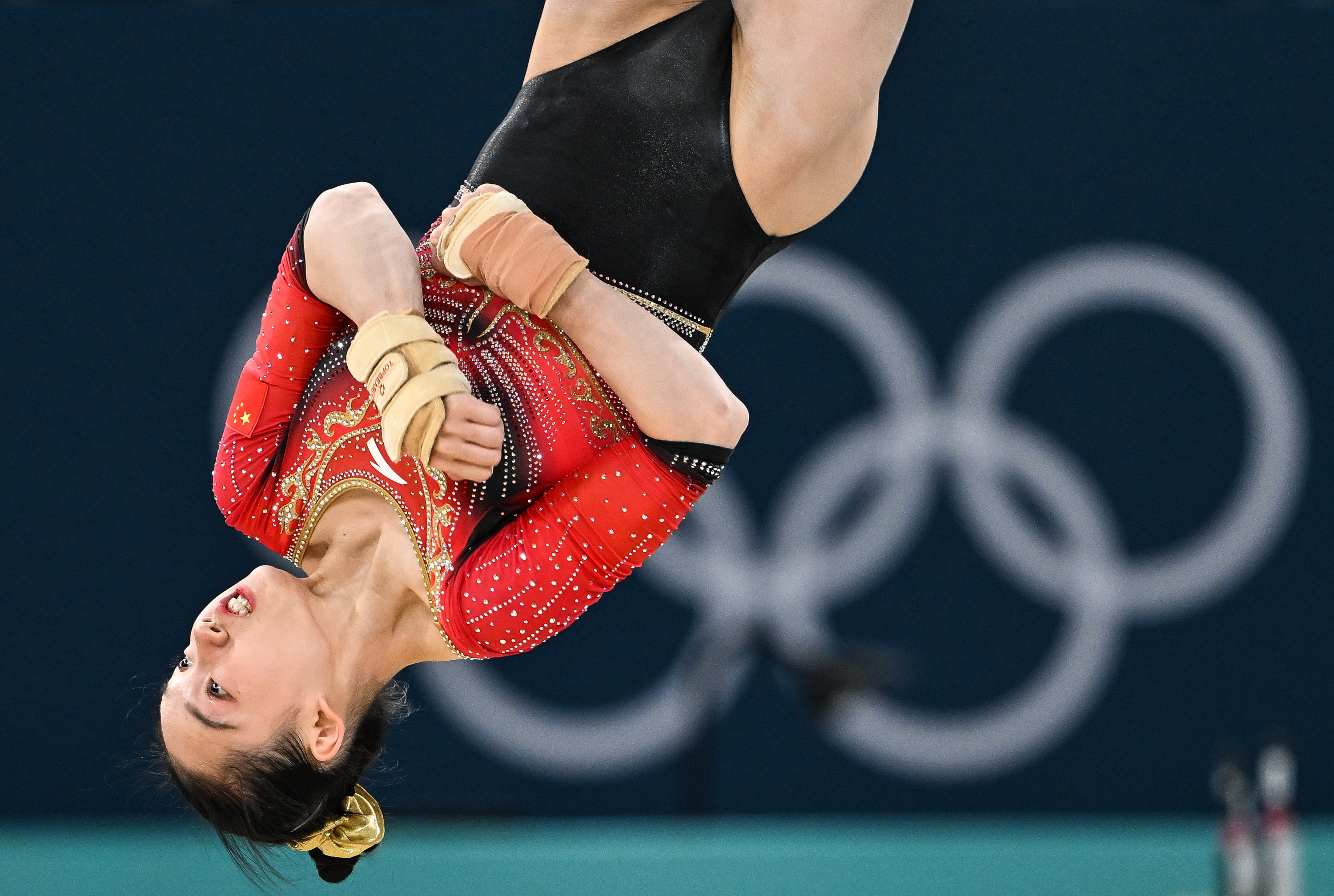 体操项目上法国选手表现出色